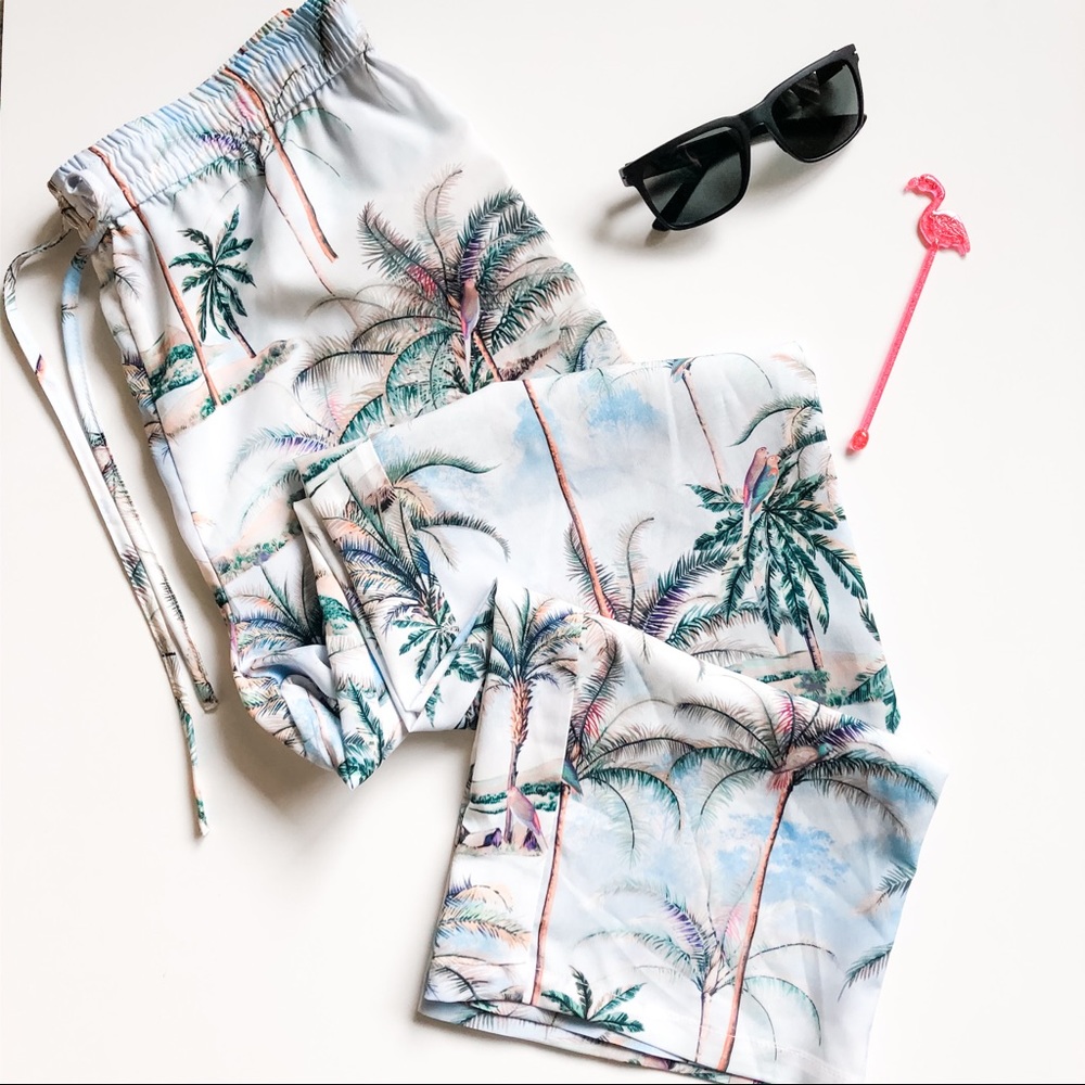 TOPSHOP | Tropical Hawaiian Lounge Pants Comfy 8